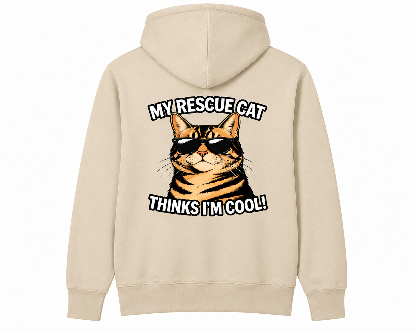 My Rescue Cat Thinks I'm Cool
