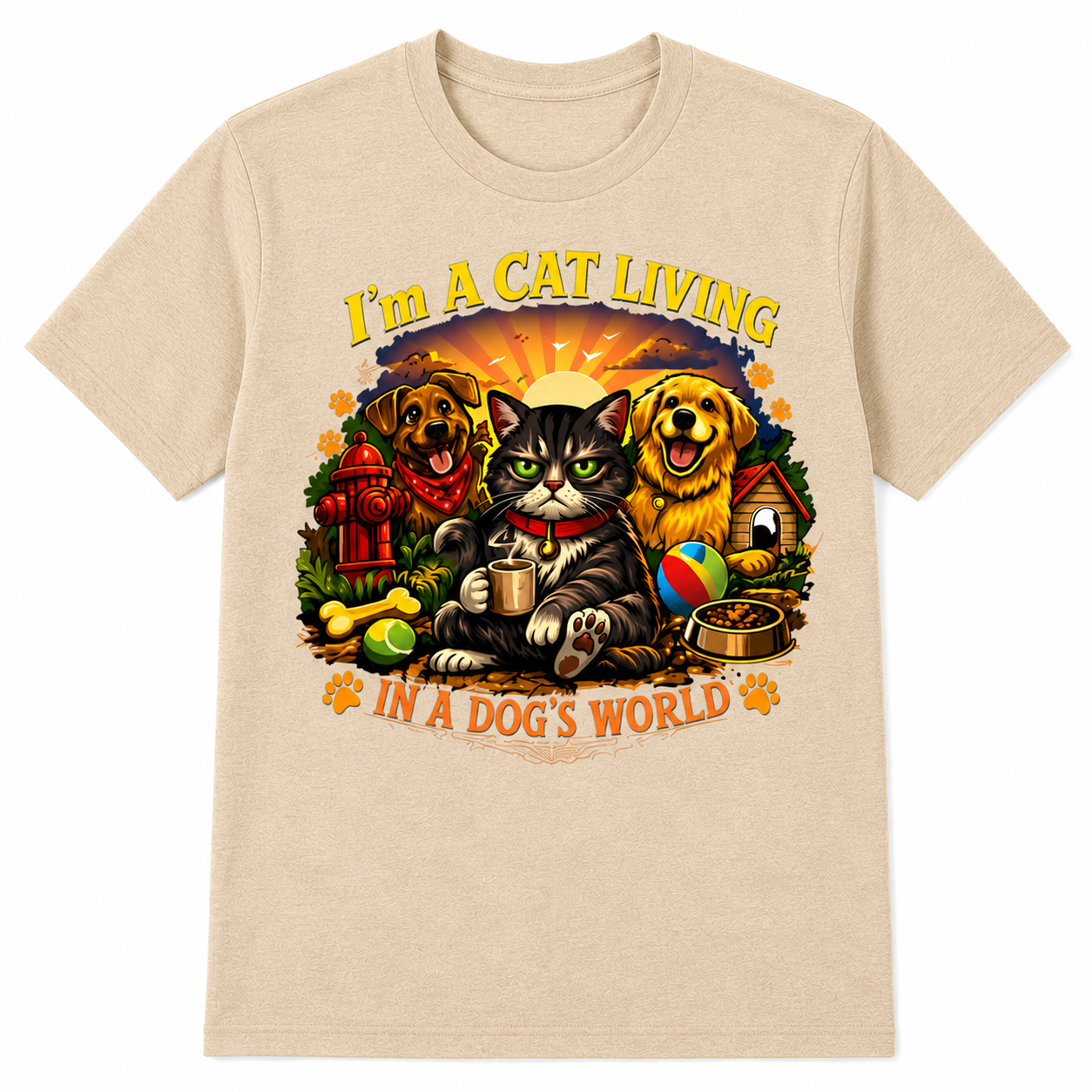 I'm a Cat Living in a Dog's World