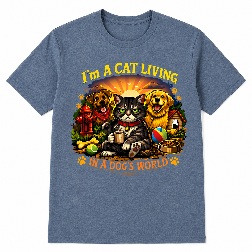 I'm a Cat Living in a Dog's World