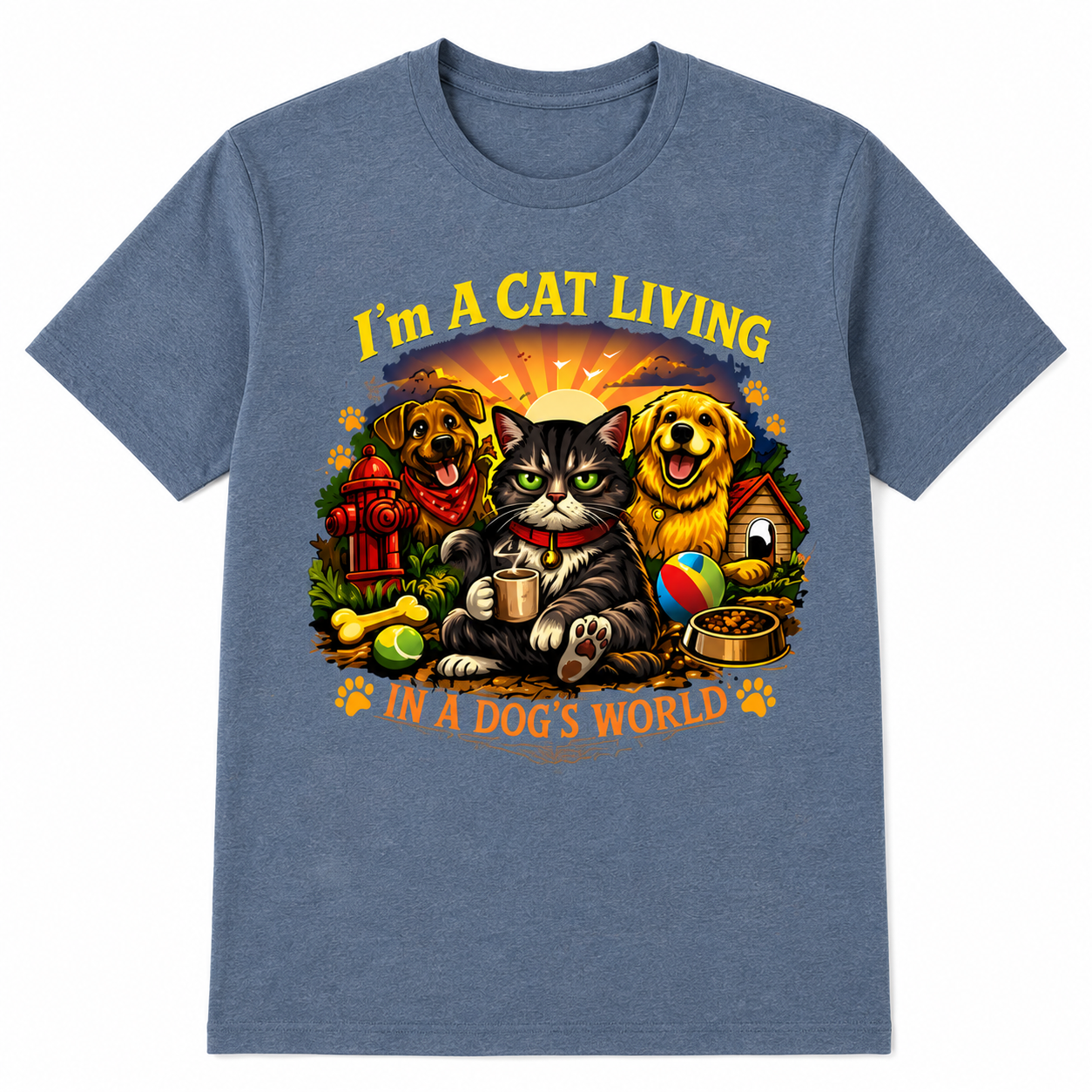I'm a Cat Living in a Dog's World