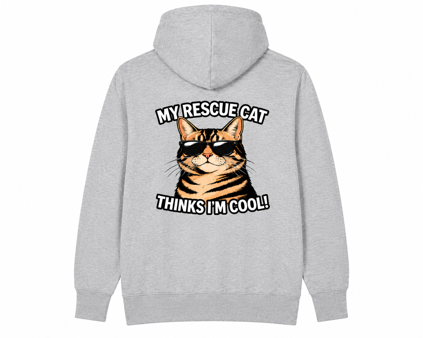 My Rescue Cat Thinks I'm Cool